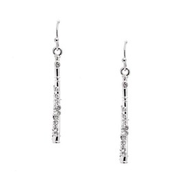 chelseachicNYC Memorable Dangling Flute Music Earrings