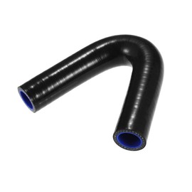 REPAIROCK 19mm 0.75" ID 135 Degree Elbow Silicone Reducer Hose Pipe Bend Turbo Water Intercooler Black Auto Replacement Parts