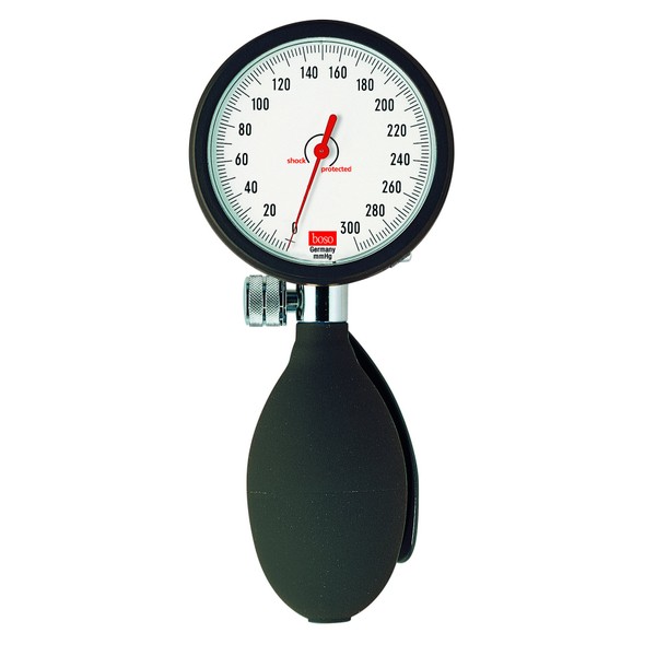 Blood Pressure Monitor for Upper Arm Blood Pressure Monitor Boso Clinicus I with Velcro Cuff, Black