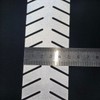 NOZUONO High Visibility Silver Reflective Heat Transfer Vinyl Warning Tape