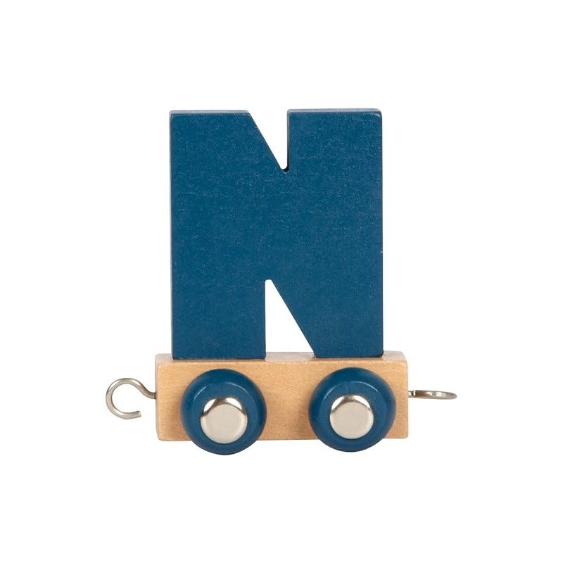 small foot 12584 Polar N Wooden Letter Train, Wooden Train