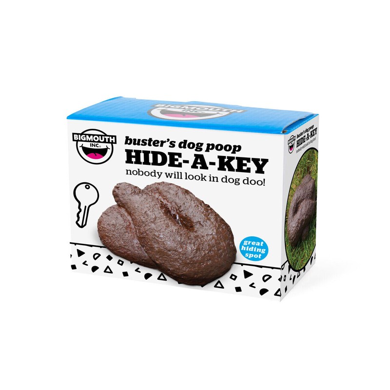 Big Mouth Toys Dog Poop HIDE-A-KEY Big Mouth Spare Key