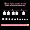 NOVO OVO Square Toe Nail Tips French Tip Press on