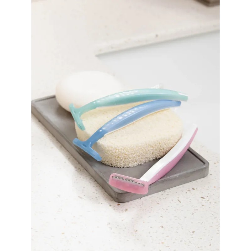 DAISO Kaijirushi Women's CAN Body Razor 3-Pack