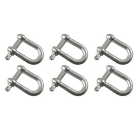 10mm Galvanised Dee Shackle Pack of 6 Chandlery DK03