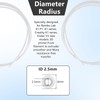 PTFE Hose 1.2 m, 2.5 mm ID × 4 mm