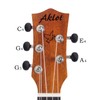 AKLOT 5 Strings Ukulele,Tenor Ukelele 26 inch Solid Mahogany Uke