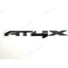 GMC 1PC Gloss Black Rear Tailgate AT4X Emblems Badge Fit