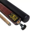 3Pcs Rubber Cue Butt Protectors, Black Pool Cue Stick Rubber