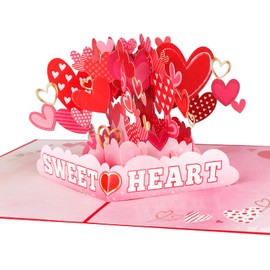 WhatSign Valentines Day Cards 3D Pop Up Valentine Cards Love Pop Up Cards Valentine Day Gifts for Her Him Valentines Day Card for Girlfriend Boyfriend Husband Wife Valentines Anniversary Birthday