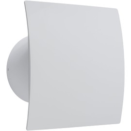 Vent Systems 100 mm Electric Bathroom Fan - Wall, Ceiling Mounting - Low Noise Extractor Fan - Growzelt Ventilation - Air Conditioning Fan for Home, Kitchen, Garage, Garden Shed