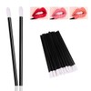 EVERMARKET(TM) 50 Pieces Disposable Lip Brushes Lipstick Gloss Wands Applicator