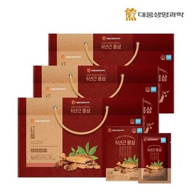 [대웅생명과학] 6년근 홍삼(70mlX30포) 3세트 [DaeWoong Life Science] 6-Year-Old Red Ginseng (70ml X 30 Sachets) 3 Sets