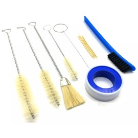 CALHAWK 13pc HVLP AIR TOOL PAINT SPRAY GUN CLEANING KIT SIFFER BRISTLE BRUSHES LUBRICANT