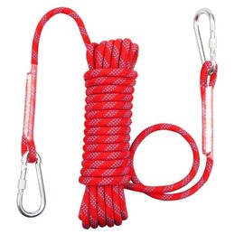 Wlikn Multi-Purpose Rope, Multi-purpose Rope, Gardening Rope, Washing Rope, Auxiliary Rope, 6-8mm, Load Capacity 700-1200kg, CE Certified, Zile Rope, Auxiliary Rope, Tent Rope, Double Braided Construction, 32.8 ft (10 M/20M/30 m), Waterproof, High Streng