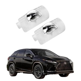 Car Door Light Logo,HD Colorfast LED Projector Welcome Lights Compatible with for Lexus ES is GS LS RX GX LX,Puddle Lights Automotive Micro-Labeling Auto Suite.