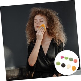 Healeved 8pcs Facial Cleansing Puff Random Color Makeup Sponges for Daily Skin Care and Exfoliation for Face and Makeup Removal