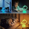 CooPark 3D Dolphin Illusion Lamp, Ocean LED Optical Hologram Night
