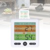 LCD Electronic Alarm Clock Temperature Humidity Monitoring Alarm for Indoor