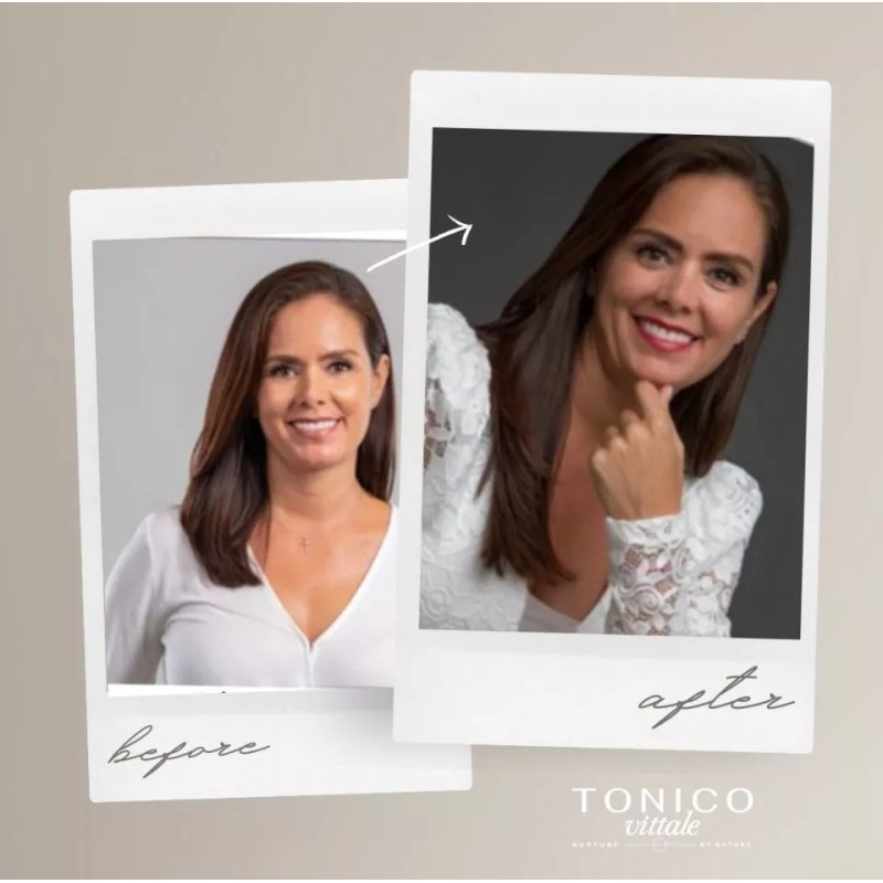 Tonico Vittale Crema Para Peinar Cabello Reparador Sellador Tonico Vittale