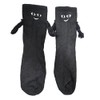 Lopsity Magnetic Holding Hands Socks Mid-Calf Socks Novelty Funny Socks