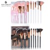 Nine9 A4 Crossover 8-Piece Travel Makeup Brush Set Free Size / Pink Box 20ea