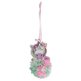 Trimits Pom Pom Decoration Kits, 10 x 5cm, Unicorn