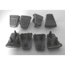 Blakey's Metal Heel and Toe Segs - Size 4