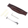 Unbranded Adjustable Rosewood Guitar Bridge Shaft Saddle Nut Wrench Guitar
