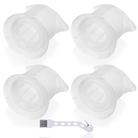 Leadaybetter Leadaybetter 4 St1ck Filter f1r Vorwerk Kobold VC100 Akku Staubsauger VC 100 Schmutzfilter Ersatzfilter f1r Vorwerk VC 100 Handstaubsauger