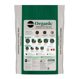 Miracle-Gro Organic Indoor Potting Mix, Protects Against Over and Under Watering, for Indoor Container Plants, Houseplants and Starter Plants, OMRI Listed, 8 qt., 3-Pack