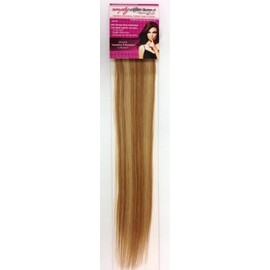 Simply Extensions Remy Double Sided Tape in Hair Extensions Human Hair 21 inch 5pc 45g/pk Seamless Skin Weft Remy Color: 12/24 Dark Mixed Blonde - Silky Straight