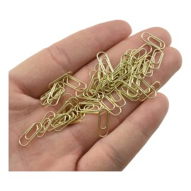 Clips De Papel Resistentes 0.59 Pulgadas Paquete 50 Mini Cli