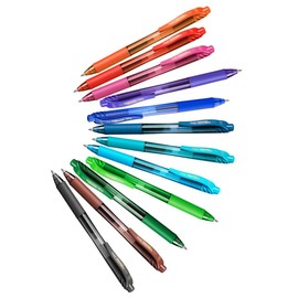 Pentel BL107-V Gel Ink Rollerball Pen Metal Tip 0.7 mm Purple, violet