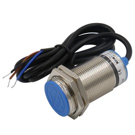 Heschen M30 Inductive Proximity Sensor Switch, Shield Type, LJ30A3-10-Z/AY, Detector 10mm, 10-30VDC 200mA, PNP Normally Closed (NC), 3 Wire