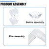 3'' Width Flat Elbow, Mini-Split Line Set Cover Accessories for