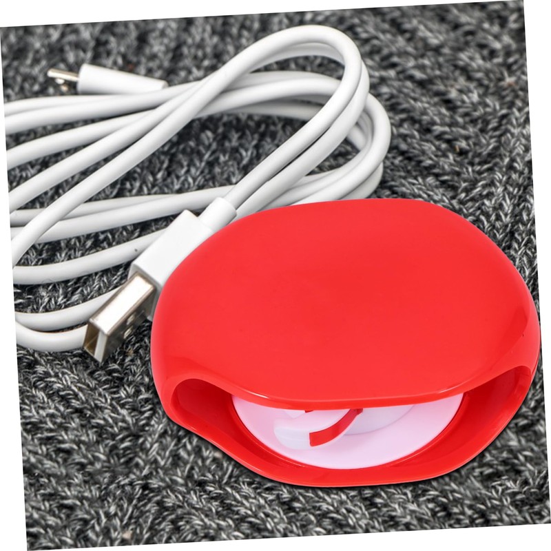 CAXUSD Cable Winder for Wired Earphones Earbuds Organizer Box Auto