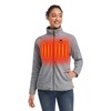 ORORO Women’s Heated Fleece Jacket with Battery, Fleece Heating Jacket