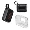 Clear Case for JBL Go 4 Case Cover, Non-Yellowing Shockproof