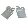 VIQAEKK 2Pcs Heavy Duty Universal Wood Bed Rail Hook Plates