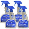 HOPE'S Perfect Stainless Steel Cleaner 22-Ounce, Streak-Free Self-Polishing Formula, Blocks
