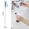 Adove Drain Cleaning Brush 2pack, Long Drain Clog Remover Tool