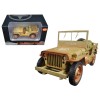 DCD US Army Vehicle 1/18 Diecast Model Car WWII Desert Sand Weathered Version by American Diorama