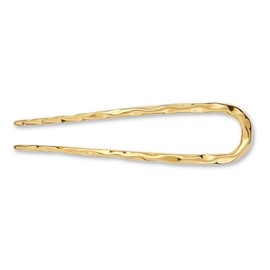 MACHETE Midi Wavy French Hair Pin for Thin Thick Hair in Gold, 5 Inch Women Girls Hairstyle Accessories