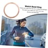 OSALADI Scratch Metal Bezel for Watch Protective Cover Easy to