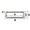 Family Tool (Family Tool) Corner Clip (Small Clip) (Inside Dimension