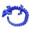 3D Printed Rose Dragon, Relief Anxiety Dragon Action Figures 3D