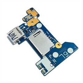 GinTai USB SD Card Reader Power Botton Board for HP 14-DG 14-CK 14-CM 14-CF 14-DF 240 G7 246 G7 245 G7 6050A2983901 L23186-001 L24698-001