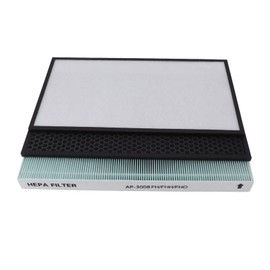 Air Purifier Replacement Filter, AP-3008FH Replacement Filter Set, 1 Primary Filter, 1 HEPA and 1 Honeycomb Filter 3 Layer Filter Combination, Compatible with Coway AP3008FH