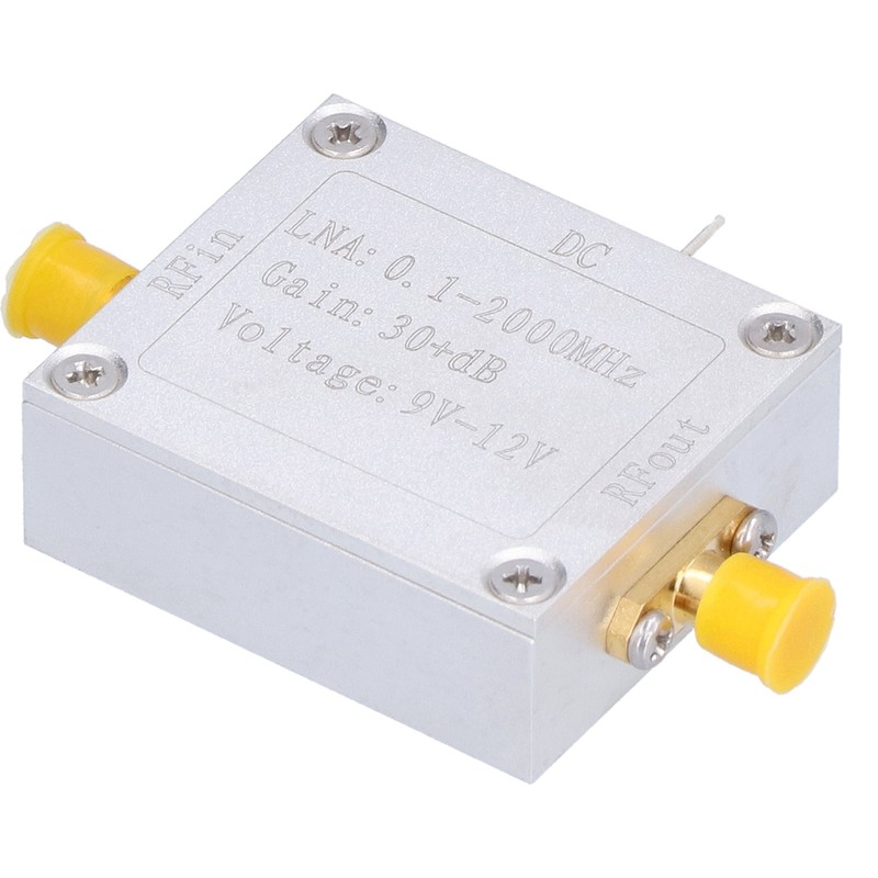 RF Amplifier Broadband Module High Gain Board Low Noise Receiver